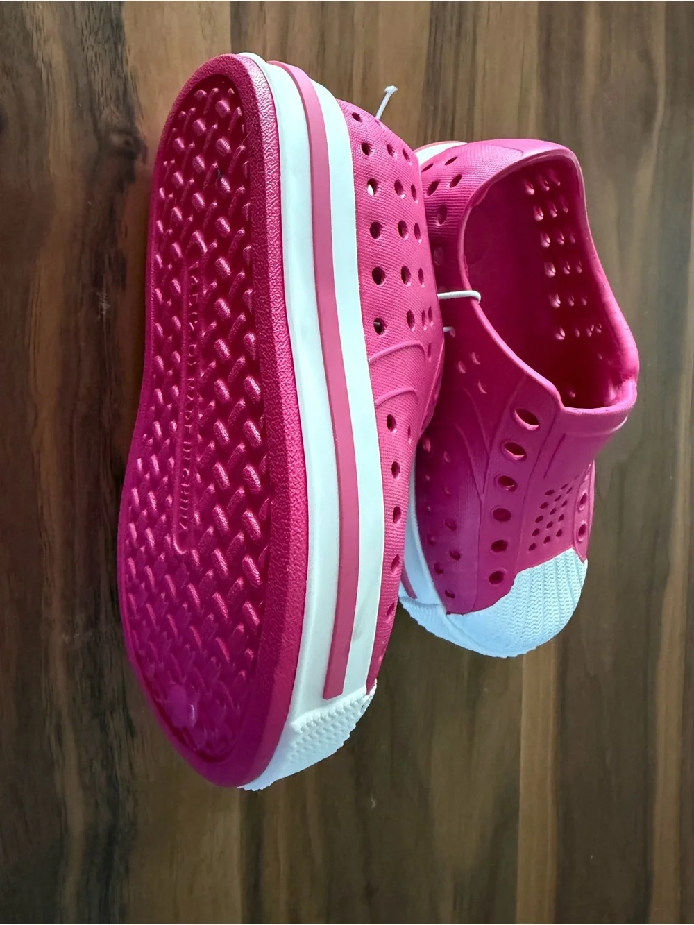 Kids Pink Slip-On Water Shoes